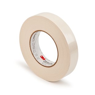 1-3/4" 3M 1076 Polyester Film/Glass Filament Electrical Tape with Acrylic Adhesive 105°C, translucent, 1-3/4" wide x  60 YD roll