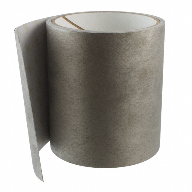 1/4" 3M CN-3490 Non-Woven Conductive Fabric Tape with Conductive Acrylic Adhesive, gray, 1/4" wide x 54.5 YD roll