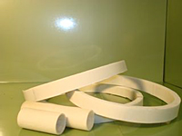.750" x .938" G-7 Glass-Cloth Reinforced Silicone Laminate Tube 220°C, cream, 4 FT length tube