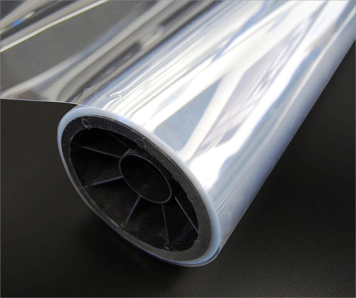 92 Gauge (.001" thick) MYLAR® WC Teijin Flexible Film 155°C, clear, 36" x 250 SY roll