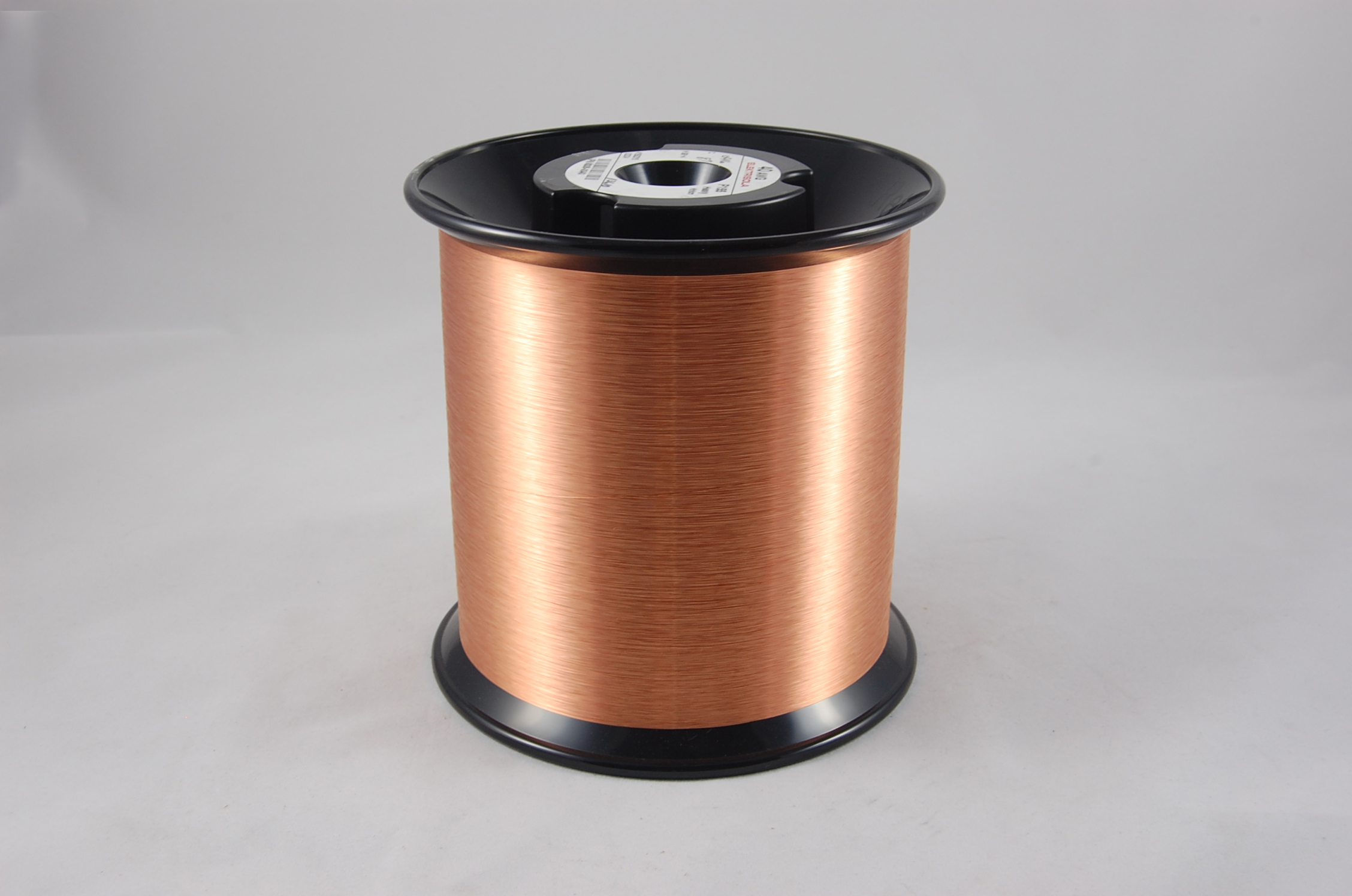 #46 Heavy Polysol-N 155 (PN155) Round MW 80 Copper Magnet Wire 155°C, copper,  14 LB 6" x 6" spool (average wght.)