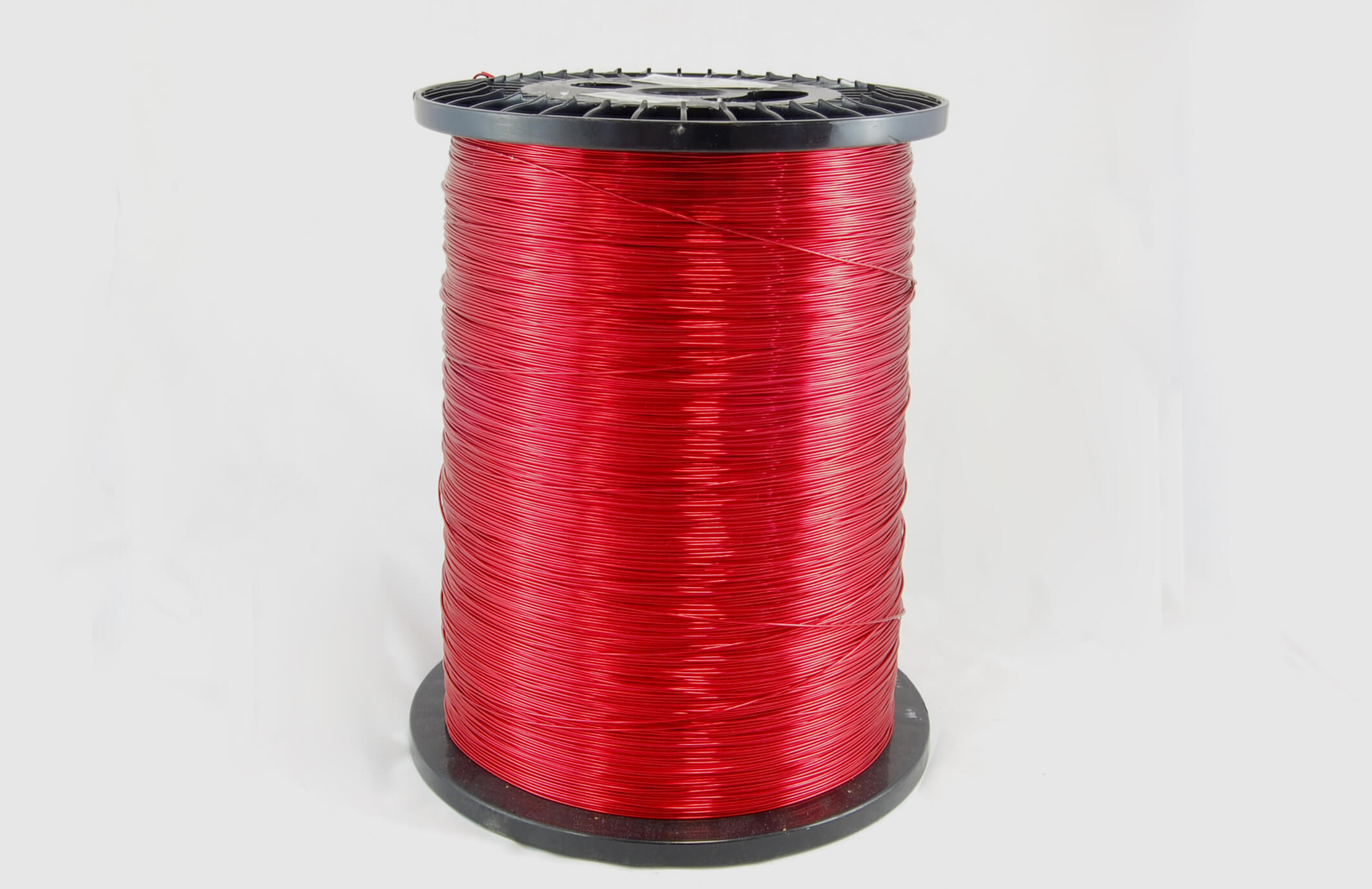 #15 Heavy Nysol  Round HNSR MW 80 Copper Magnet Wire 155°C, red, 85 LB box (average wght.)