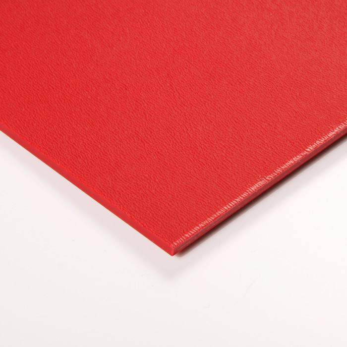 .125" (1/8" thick) GPO-2 Grade UTS 1478 Flame Resistant Electrical Insulation Fiberglass-Reinforced Laminate Sheet 155°C, red,  36"W x 72"L sheet