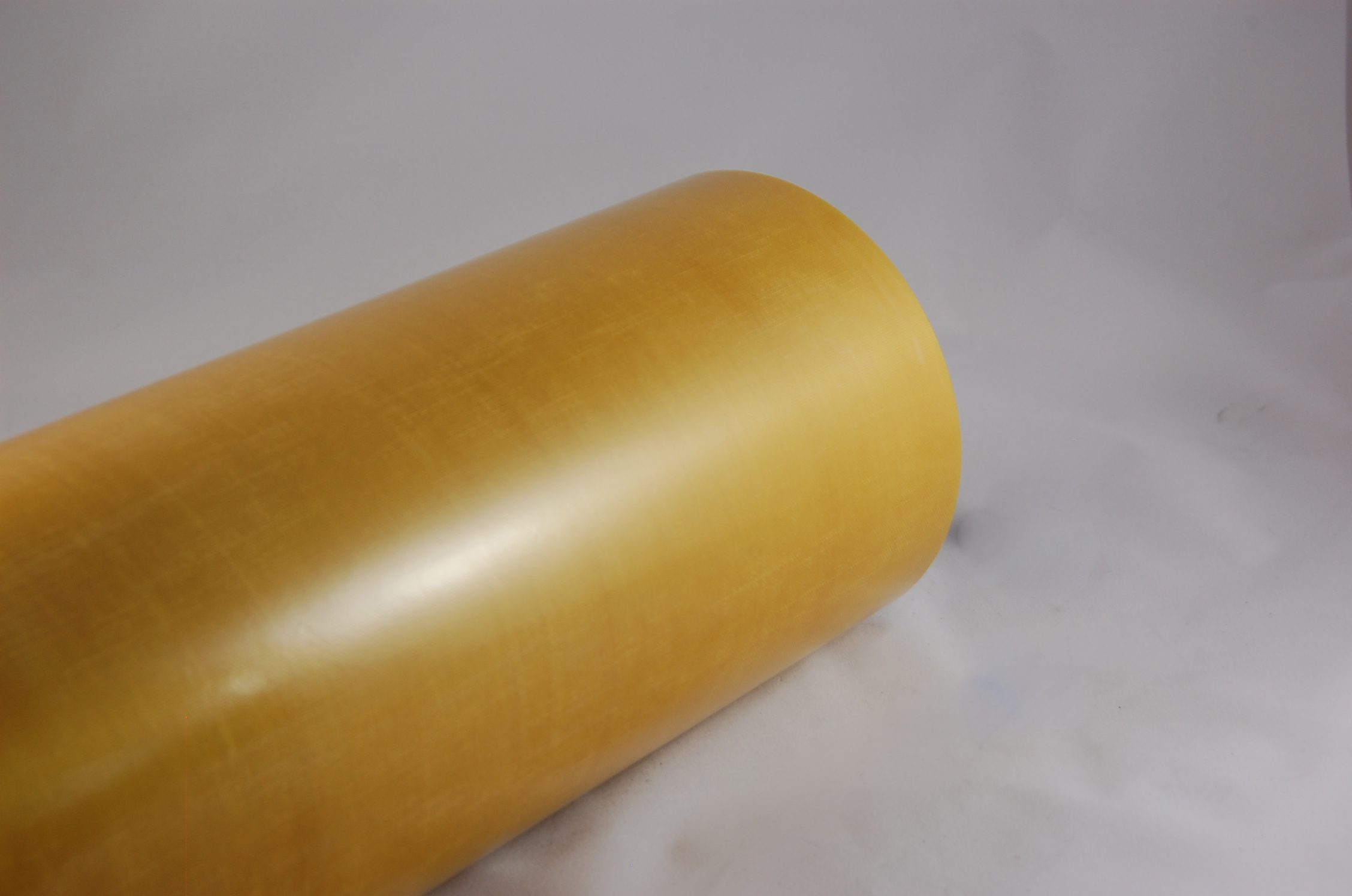 BDXTH15Y .015" thick Varnished Polyester Glass Flexible Fabric 180°C, yellow, 36" wide x  36 SY roll