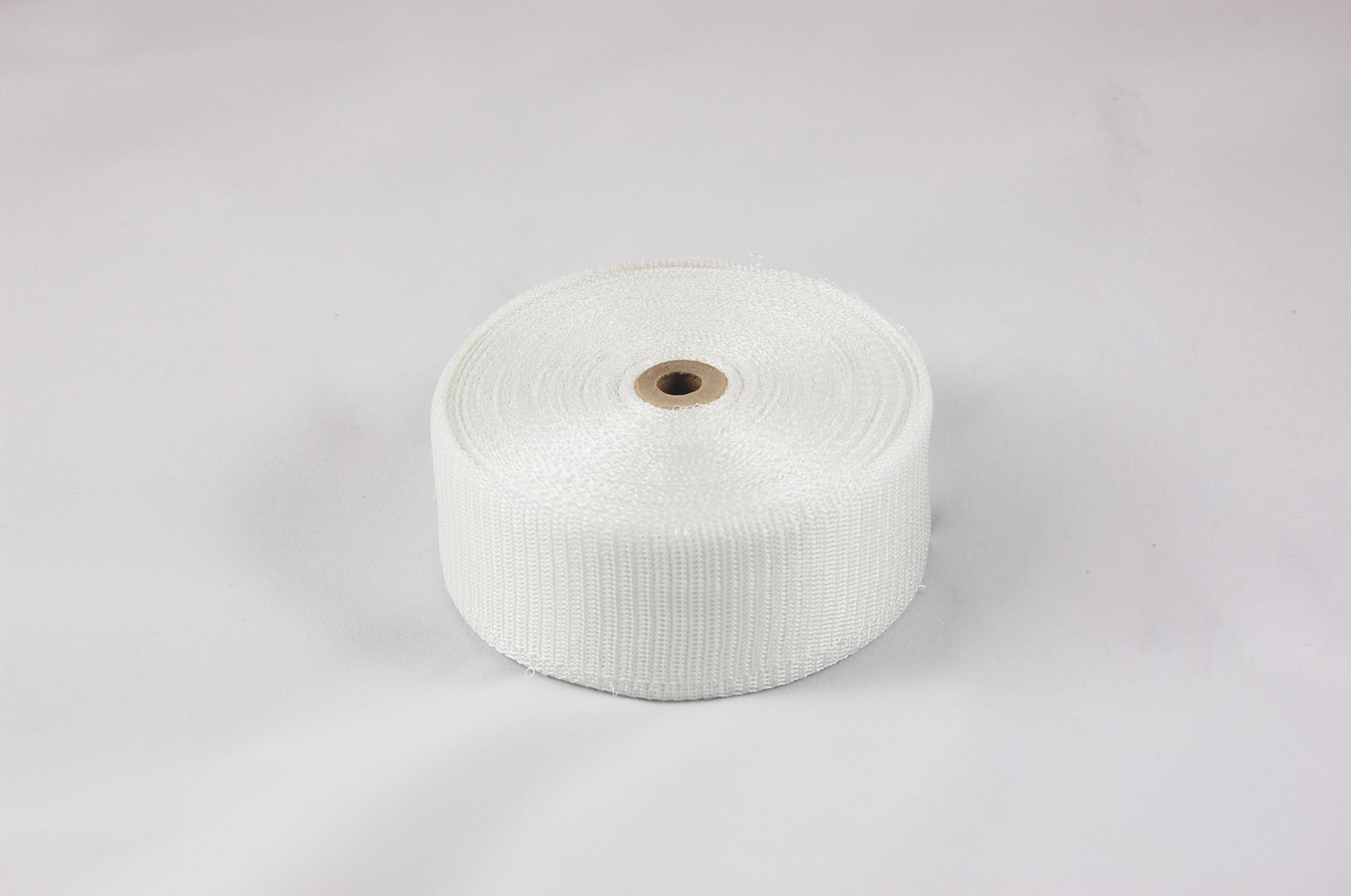 3" Form-I-Glas 241524-2 .015" Knit Fiberglass Lacing Tape 155°C, natural, 3" wide x  25 YD roll